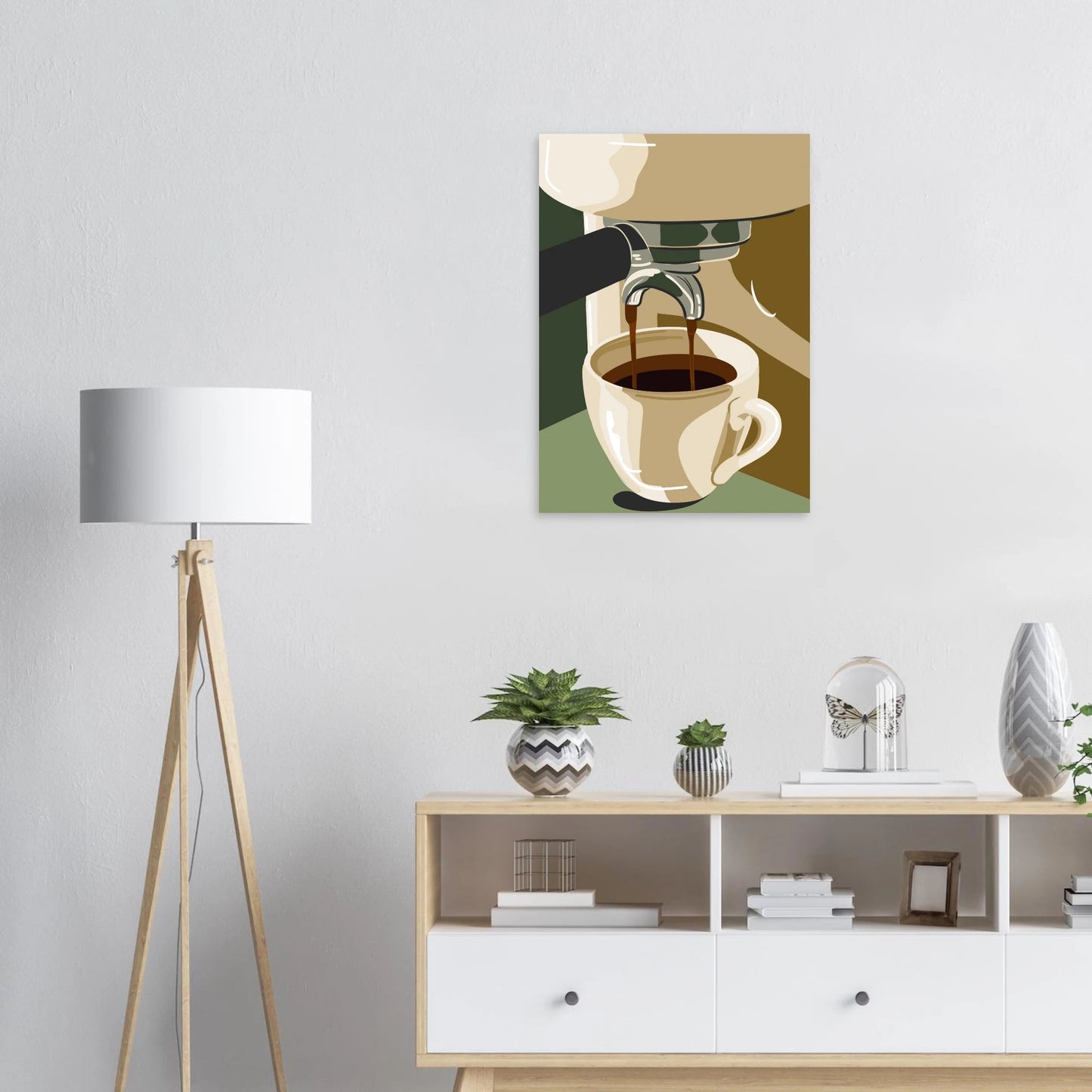Kaffee Poster in Museumsqualität | Kunstdruck für Küche & Café - Jasmin Moody