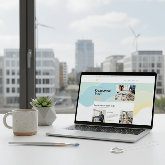 Deine digitale Heimat: Warum kreative Kleinunternehmen in Deutschland eine Website brauchen - Jasmin Moody