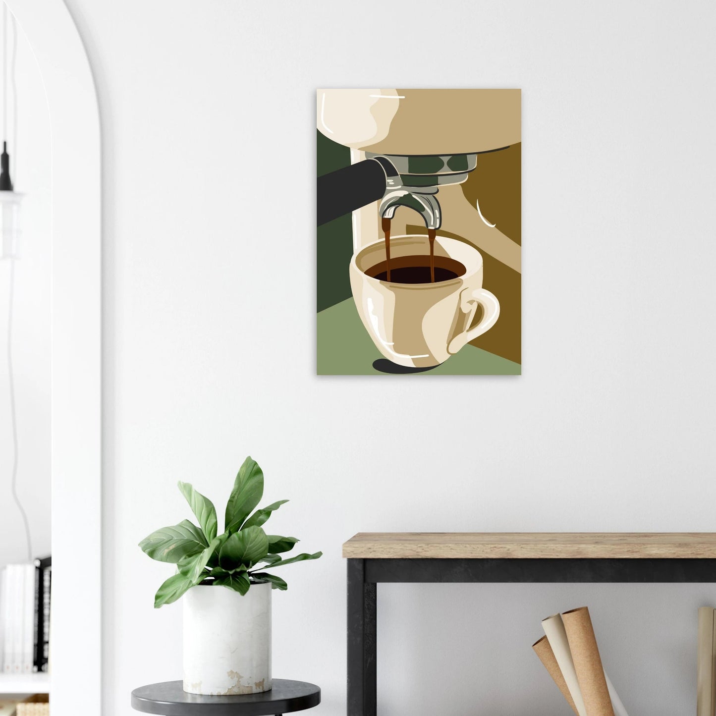 Kaffee Poster in Museumsqualität | Kunstdruck für Küche & Café - Jasmin Moody