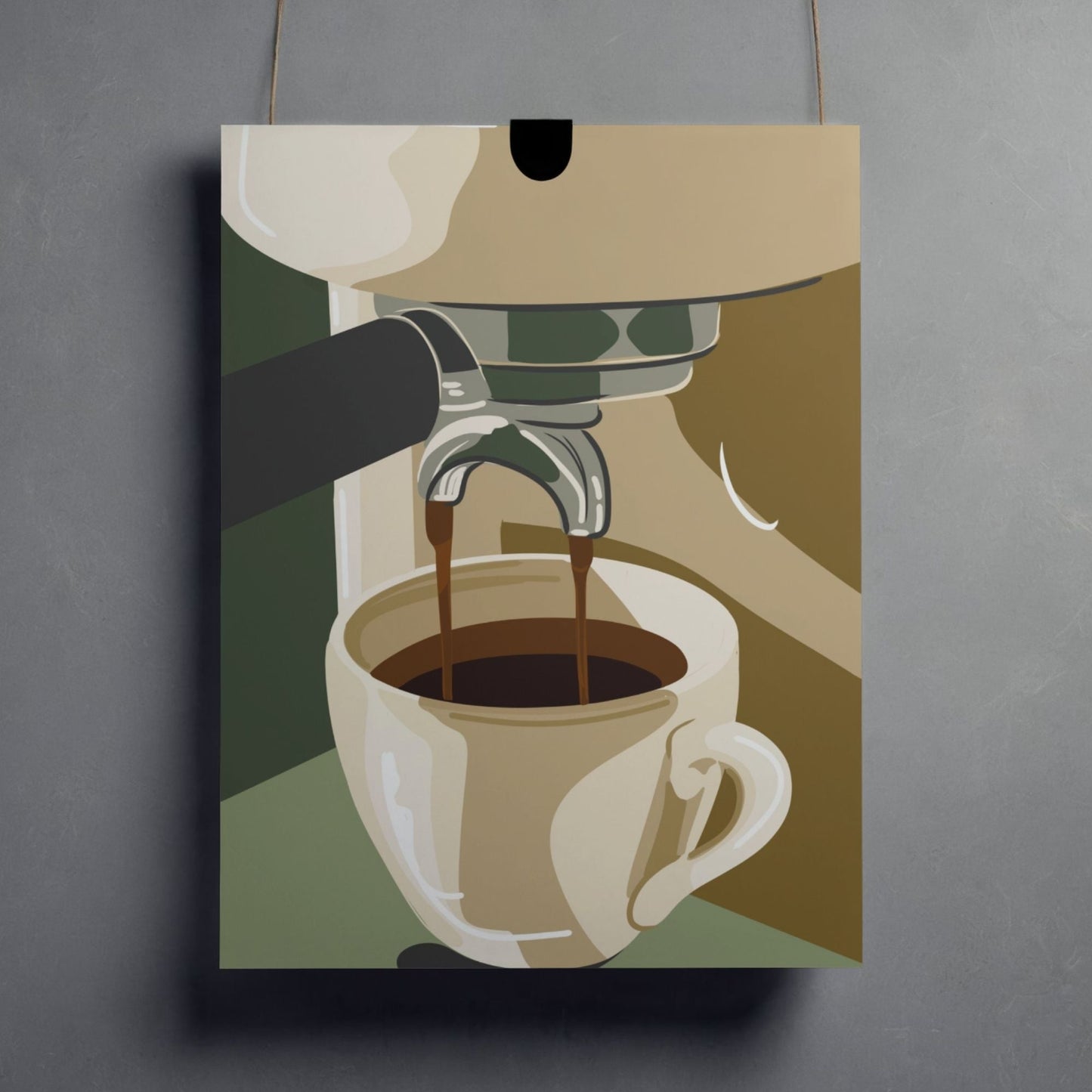 Kaffee Poster in Museumsqualität | Kunstdruck für Küche & Café - Jasmin Moody