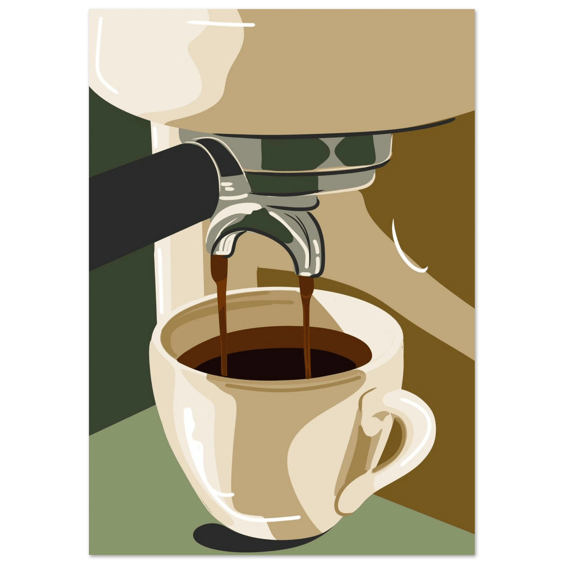 Kunstdruck - Set "Moderne Café - Kultur" - 3er Set in Museumsqualität - Jasmin Moody