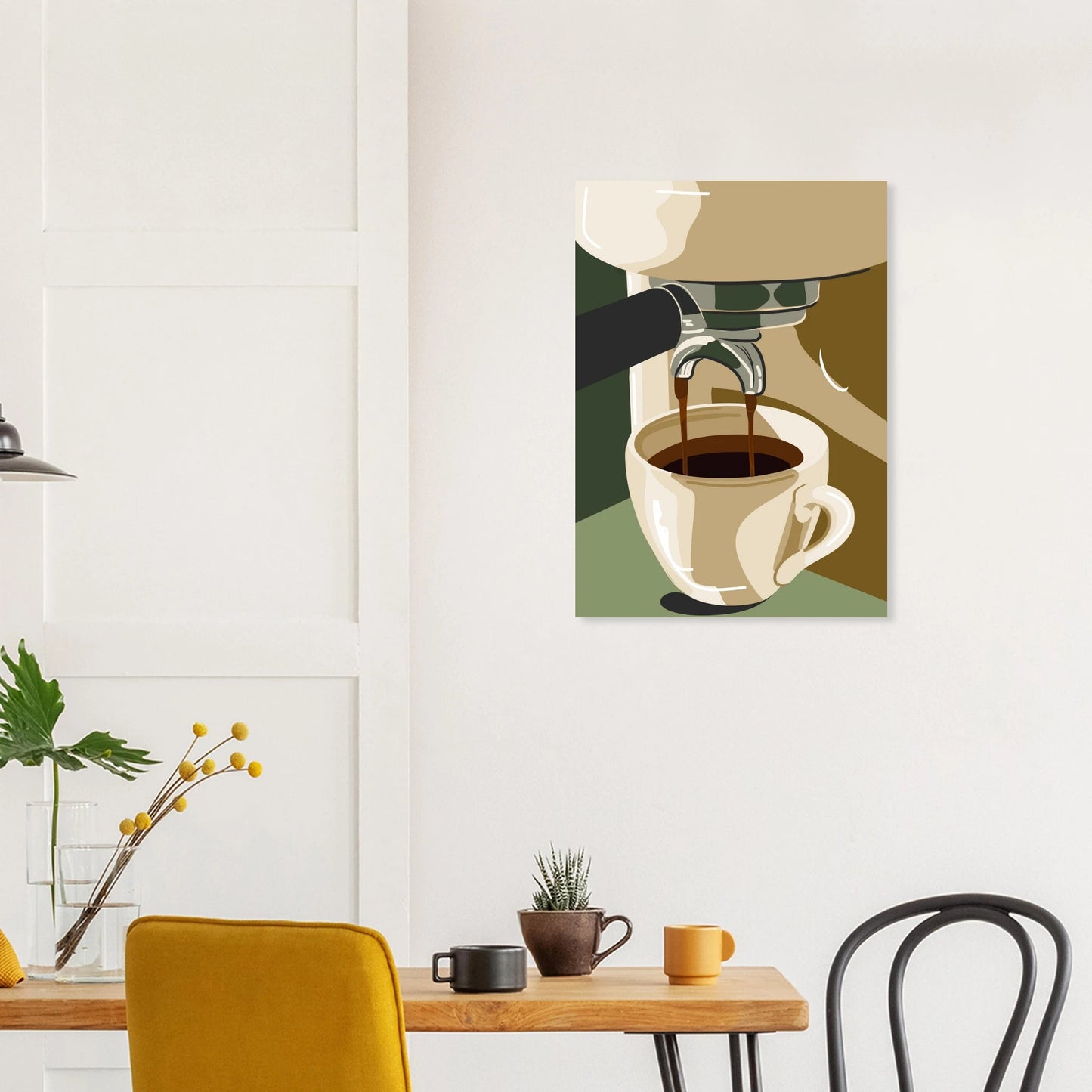 Kunstdruck - Set "Moderne Café - Kultur" - 3er Set in Museumsqualität - Jasmin Moody