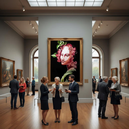 Renaissance Porträt als Kunstdruck | Museumsqualität & seidenmatt - Jasmin Moody